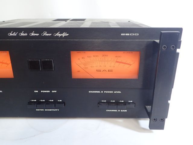 高額買取実施中!!】パワーアンプ SAE 2600