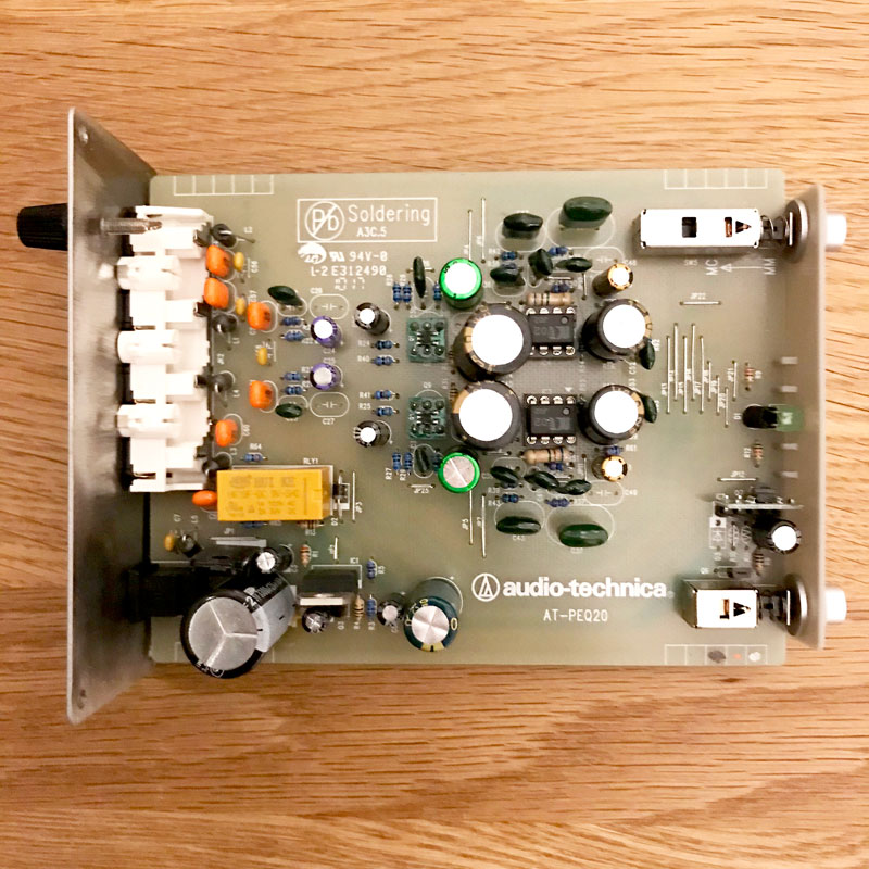 フォノイコライザー「AT-PEQ20」を改造してみた | Audio-Beginner.Com