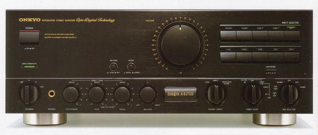 Specifications of ONKYO Integra A-817XD Onkyo / Onkyo