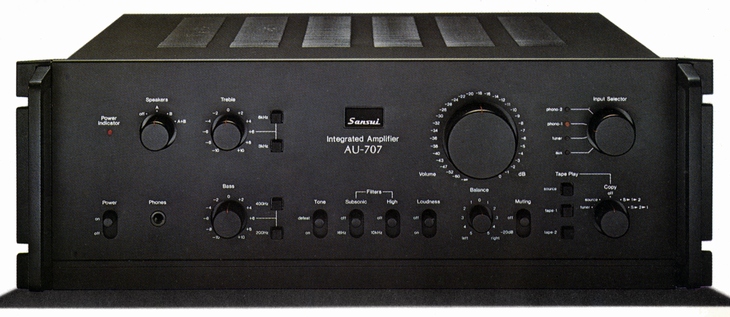 SANSUI AU-707 Specifications Sansui