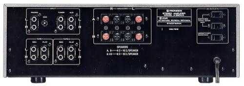Pioneer of Pioneer A-8800X specifications