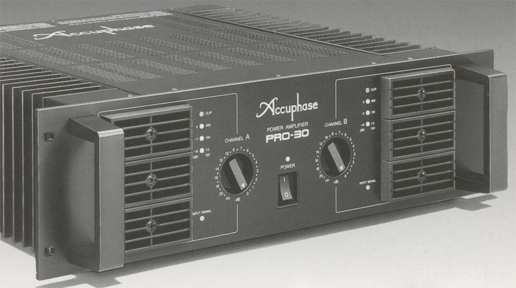 Accuphase PRO-30の仕様 アキュフェーズ