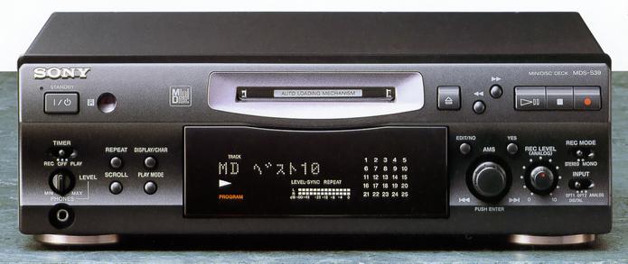 SONY MDS-S39の仕様 ソニー