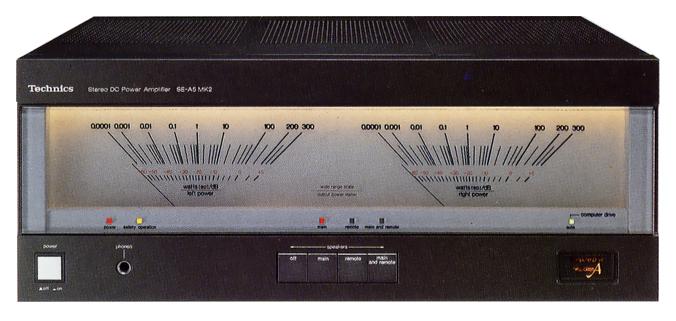 Technics SE-A1000 テクニクスパワーアンプ MK2 パワーアンプ