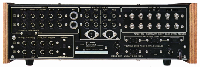 TRIO KA-7002の仕様 トリオ