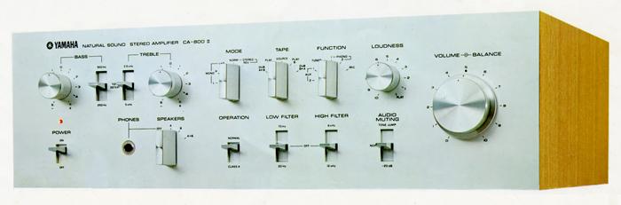 YAMAHA CA-800IIの仕様 ヤマハ