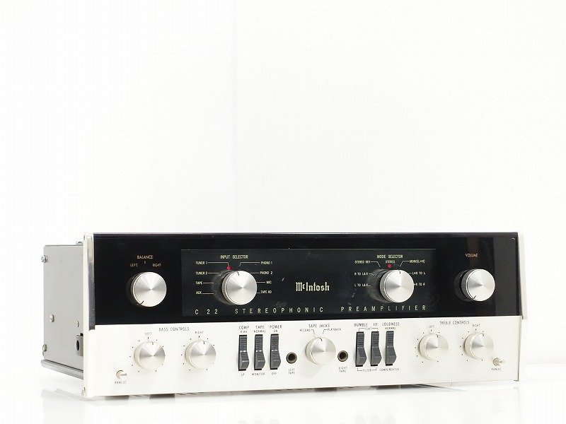 McIntosh マッキントッシュ C22 オリジナル 真空管 プリアンプ ECC83