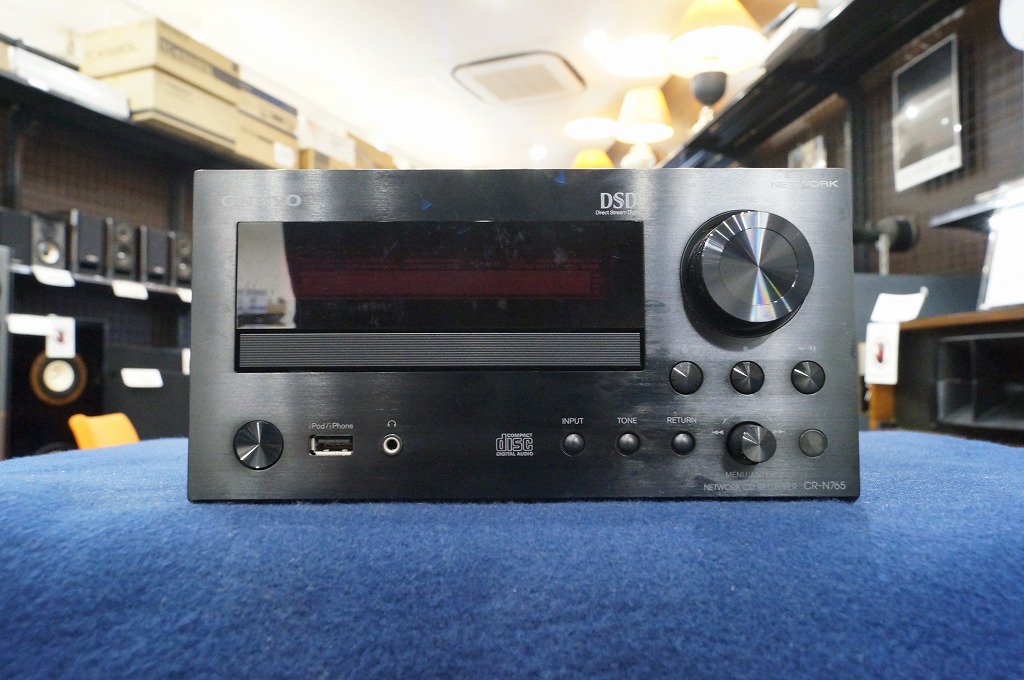 ONKYO ネットワークCDレシーバー CR-N765高価買取実績 オーディオ高額査定