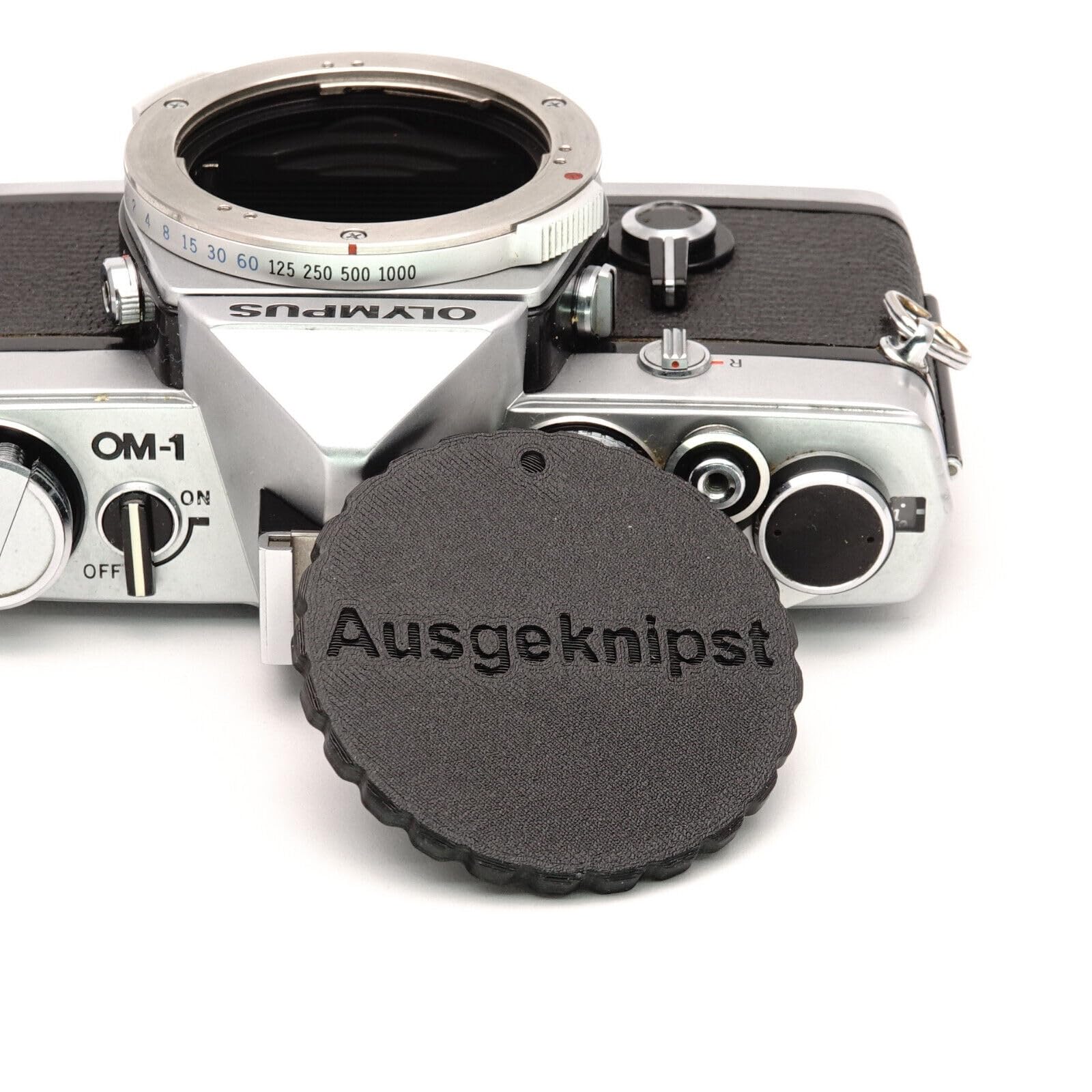 Gehäusedeckel für Olympus OM Kameras (OM-1, OM-2, OM-4, OM-10