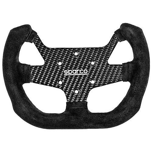 スパルコ ステアリングホイール F-10 C スゥエード カーボン ハンドル