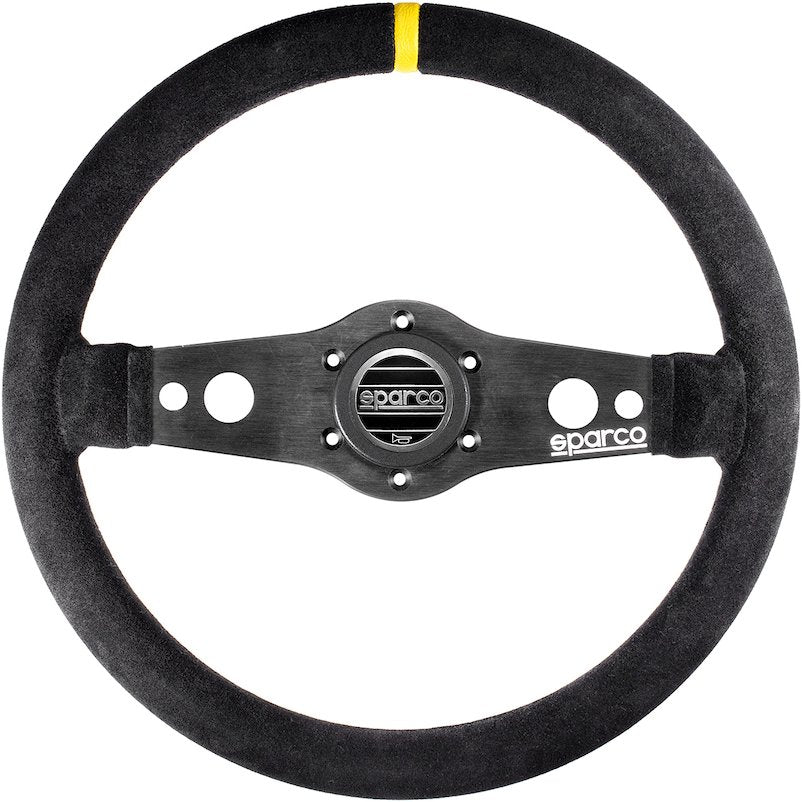 スパルコ ステアリングホイール R215 FLAT スゥエード 2022年モデル