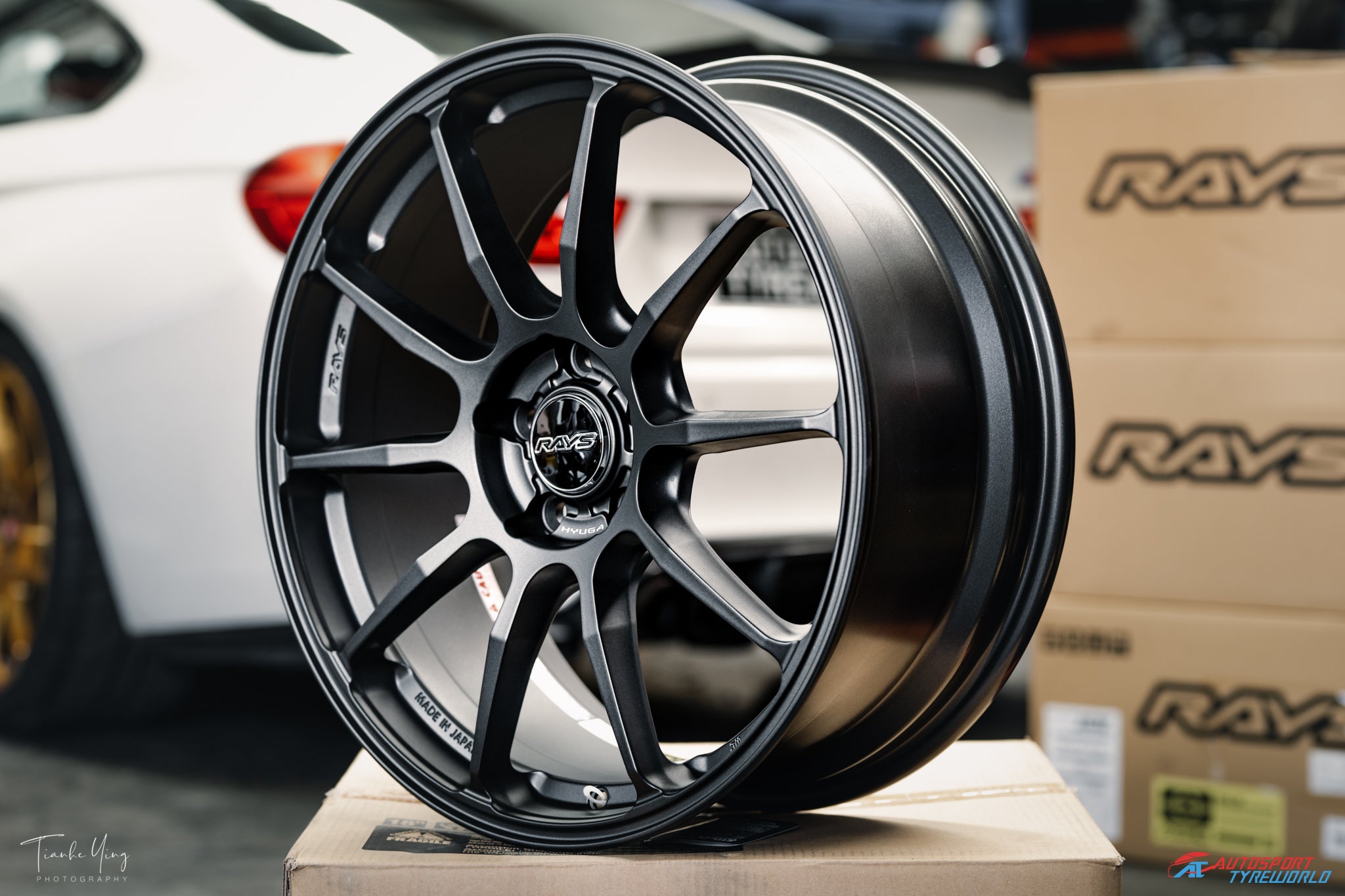 Rays HYUGA HP10 - Matte Super Dark Gunmetal (APJ) – Autosport Tyre