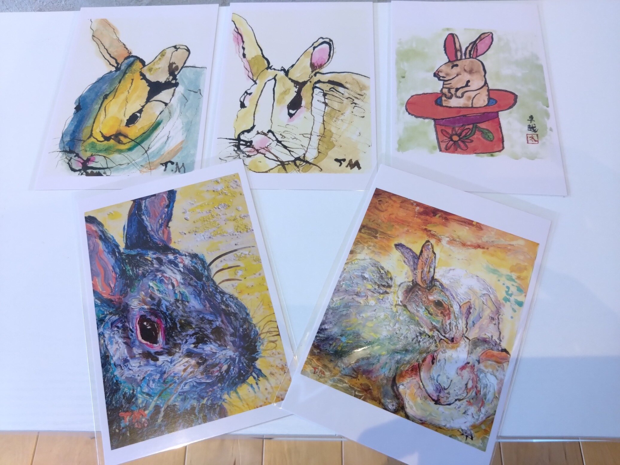 ポストカード うさぎ NEW | post card | Gallery shop | 【アトリエ