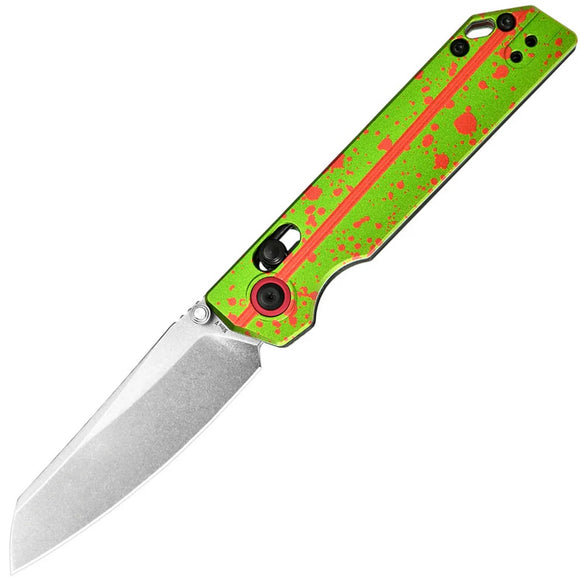 Oknife XEN Rail Lock Zombie Green | High Quality EDC – Atlantic