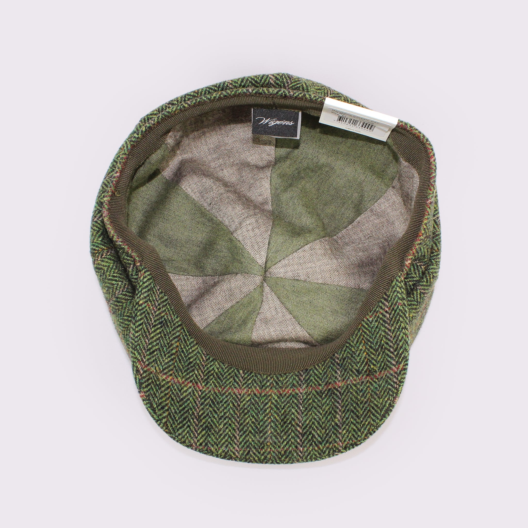 Wigens / ウィゲンズ Newsboy Classic tweed Cap ニュースボーイ
