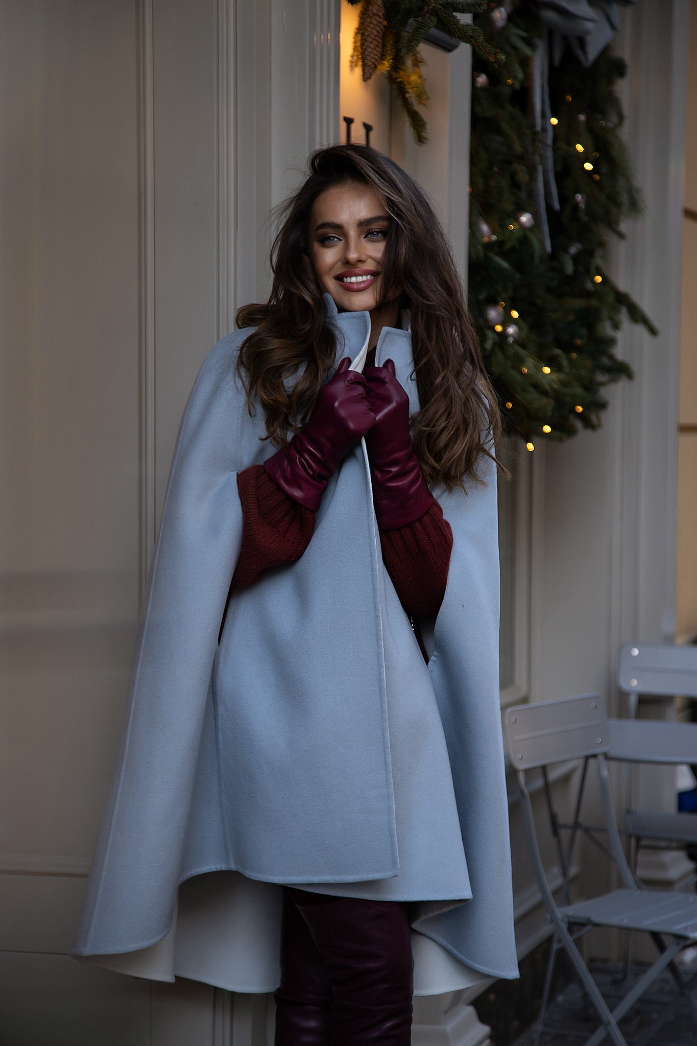 Double-Faced Hand Made Cape Coat – Attire