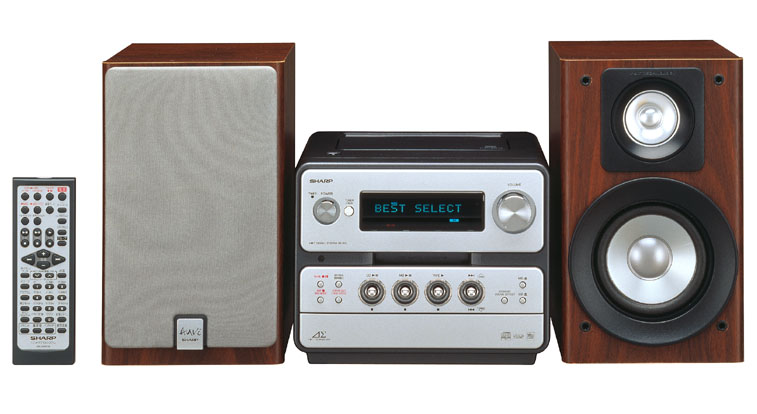 シャープ、5.6MHz 1ビットデジタルアンプ搭載のミニコンポ