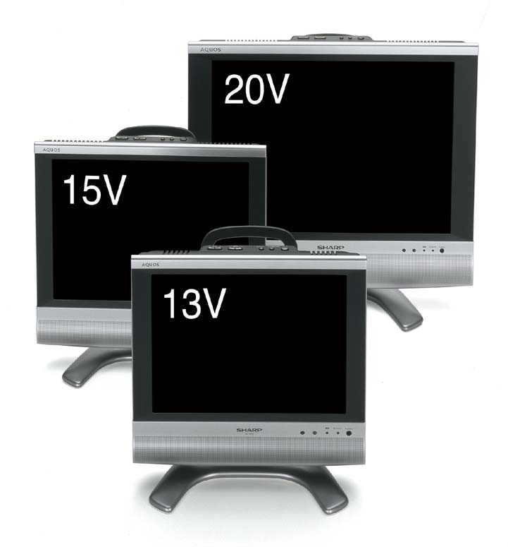 シャープ、輝度500カンデラの液晶「AQUOS」3機種