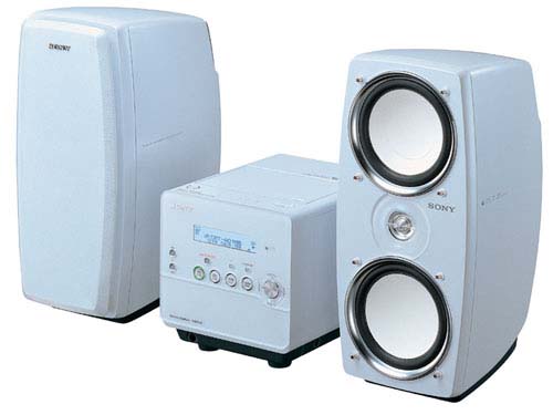 ソニー、省スペースを実現したマイクロコンポ2機種