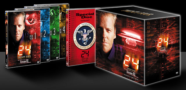 FOX、DVD「24 -TWENTY FOUR-」のトリロジーBOXを発売