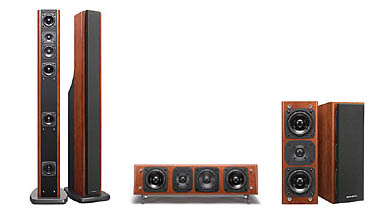 ケンウッド、管共鳴構造キャビネット採用のスピーカー