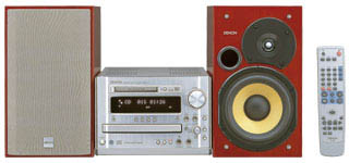 デノン、小型CD/MDコンポ「ラピシア」の新シリーズ