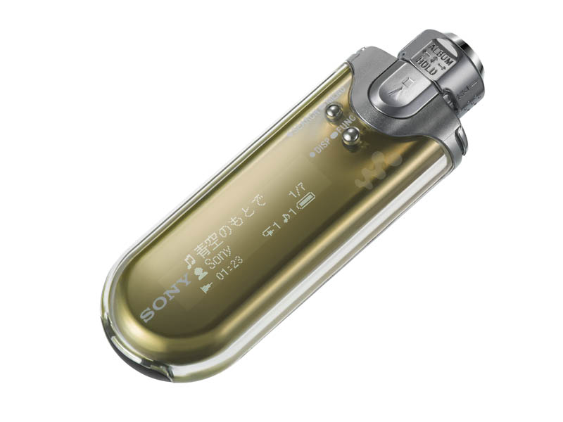 ソニー、スティック型ウォークマンの新モデル