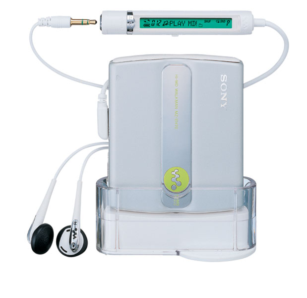 ソニー、HDデジタルアンプ搭載MDウォークマン2機種