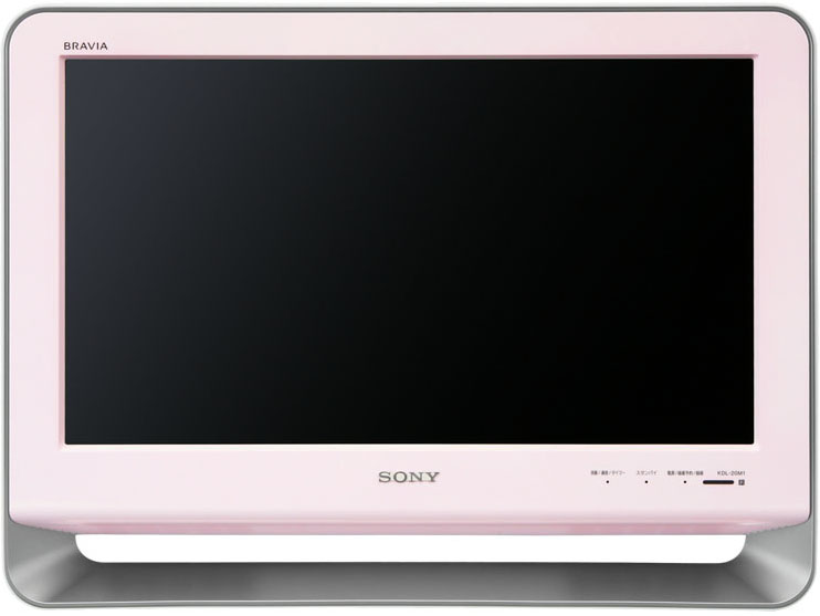 ソニー、20/16型で6色展開の液晶「BRAVIA」M1シリーズ