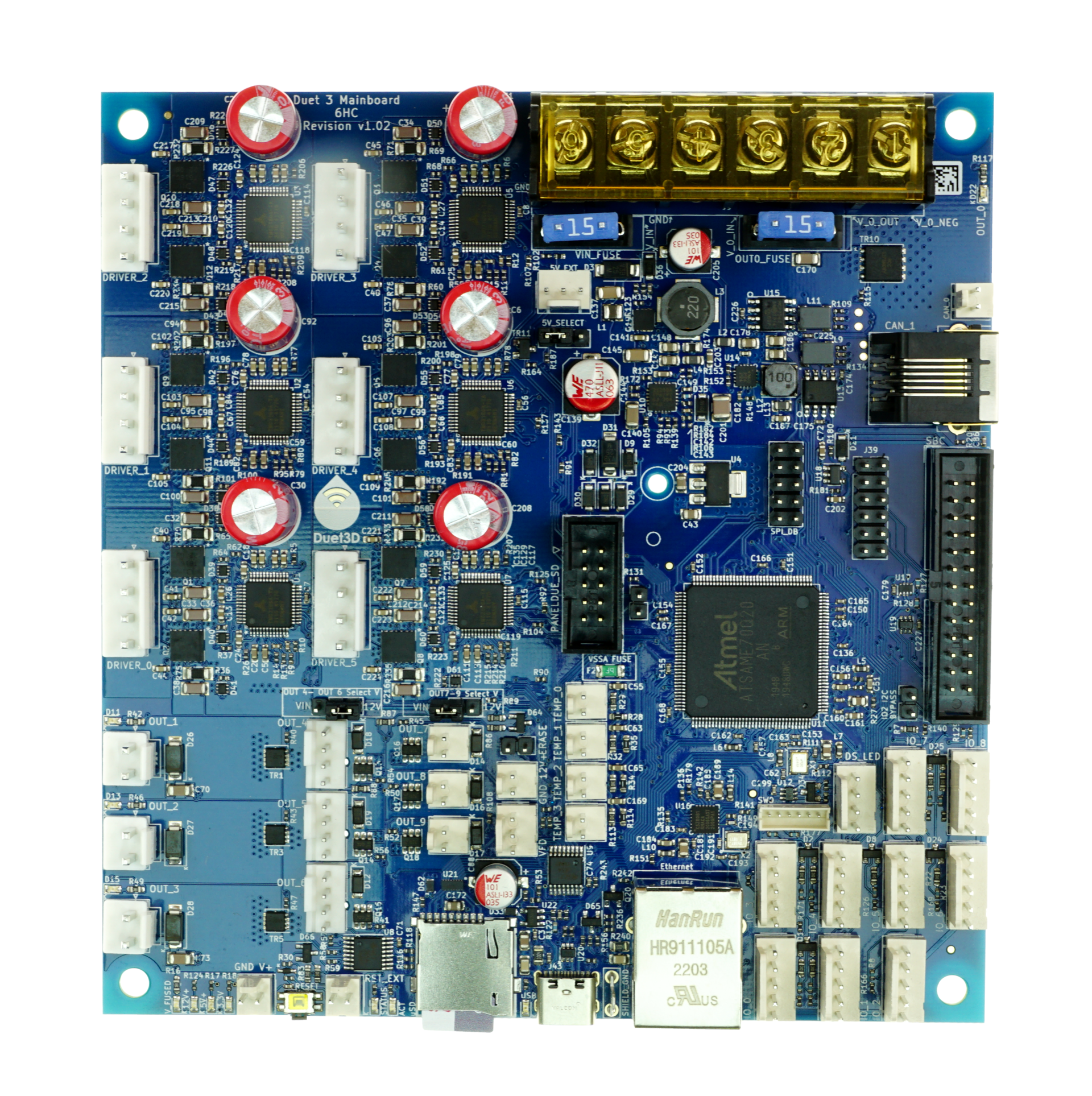 制御基板:Duet 3 Mainboard 6HC - AvalonTech