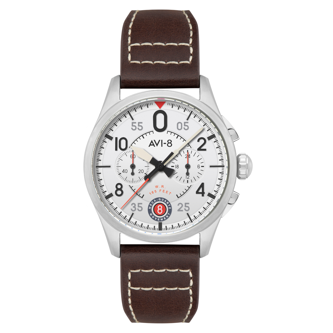 Aircraft White | Spitfire Lock Chronograph – AVI-8 Timepieces
