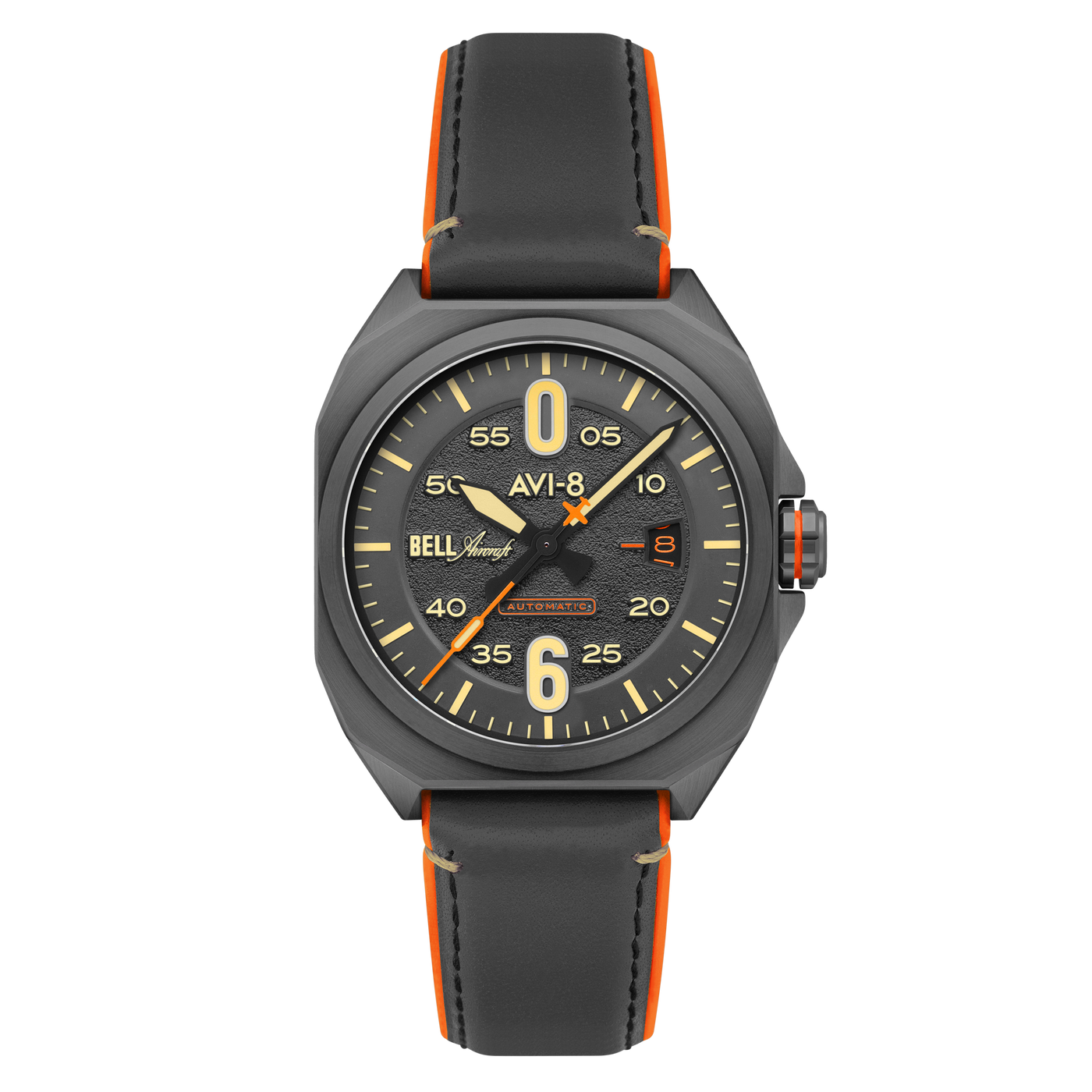 Iron Grey | Bell X-1 Machbuster Automatic – AVI-8 Timepieces