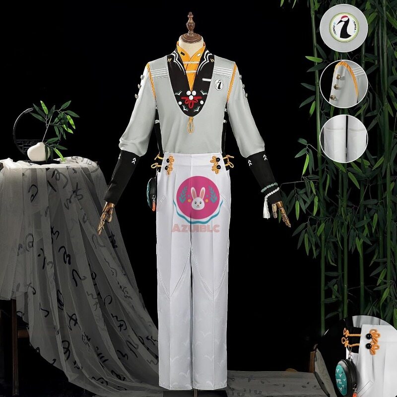Azuiblc ゼンゼロ 蒼穹に響く鶴鳴 中華風 コスプレ衣装 アキラ