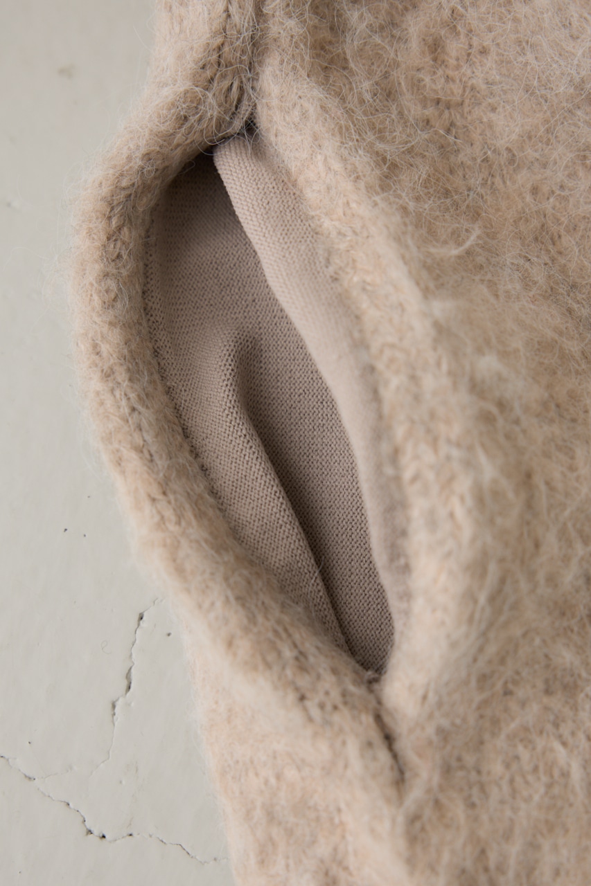 crie conforto】シャギーVネックカーディガン｜WOMEN｜254HAT70-095I