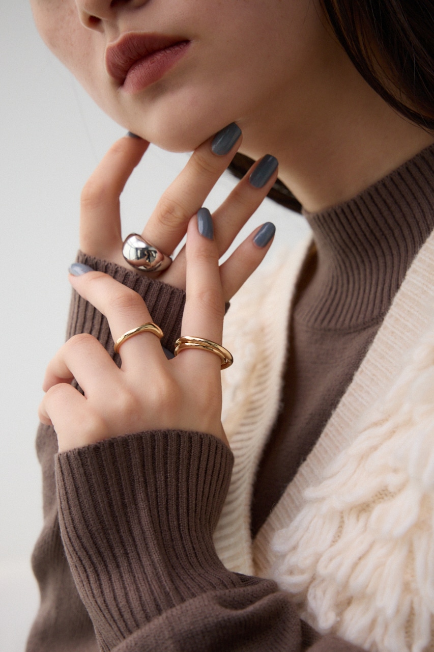 マルチ3連リングセット｜WOMEN｜250HAB56-420K｜AZUL BY MOUSSY
