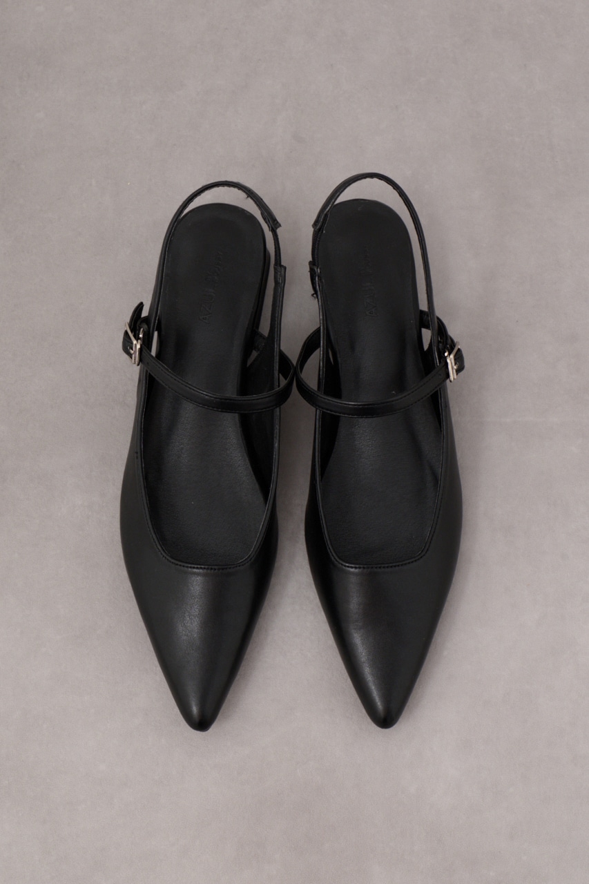 ポインテッドスリングバックサンダル｜WOMEN｜250HAM55-172G｜AZUL BY