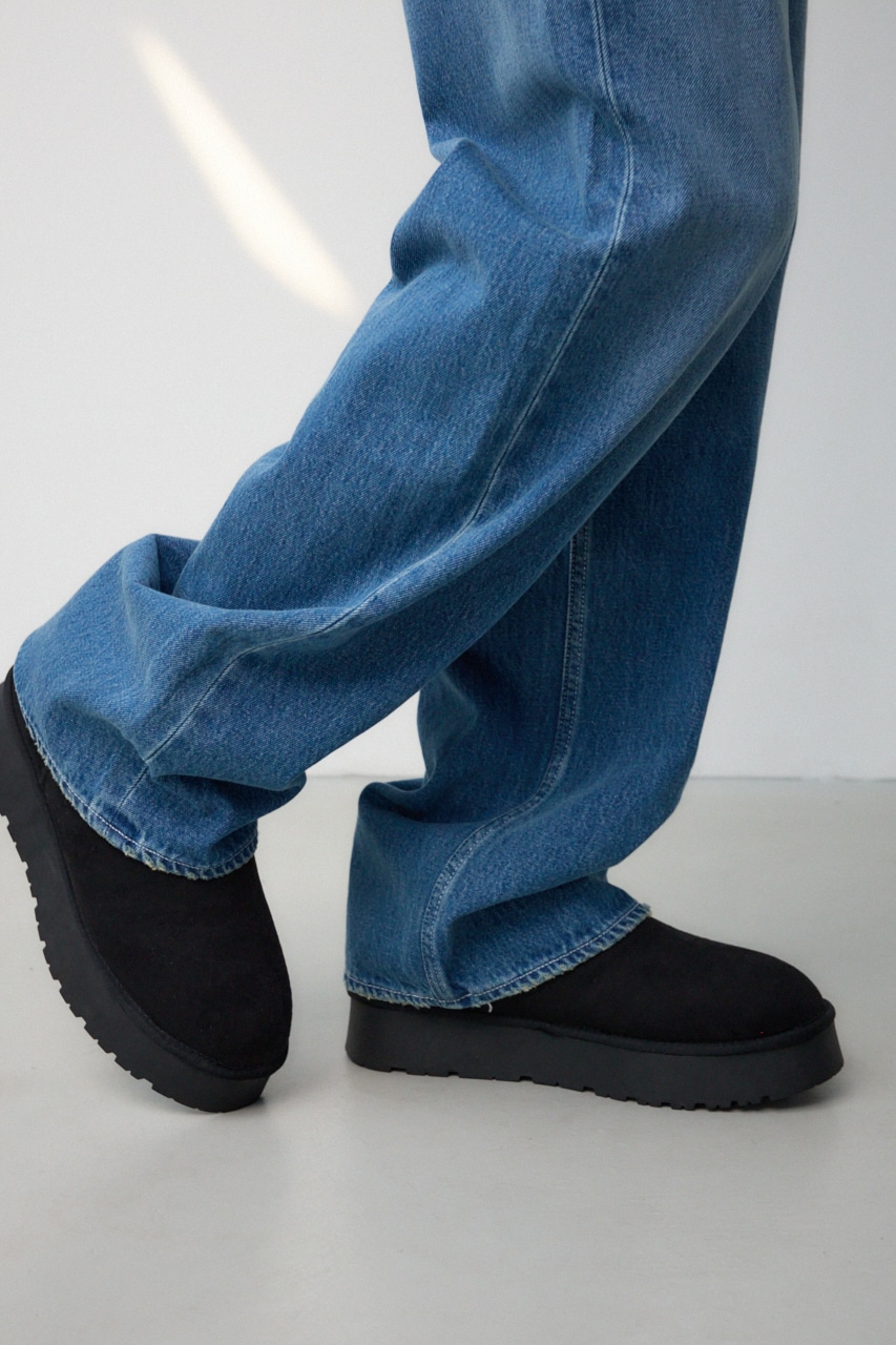 フェイクムートンショートブーツ｜MEN｜251HAB55-359H｜AZUL BY MOUSSY