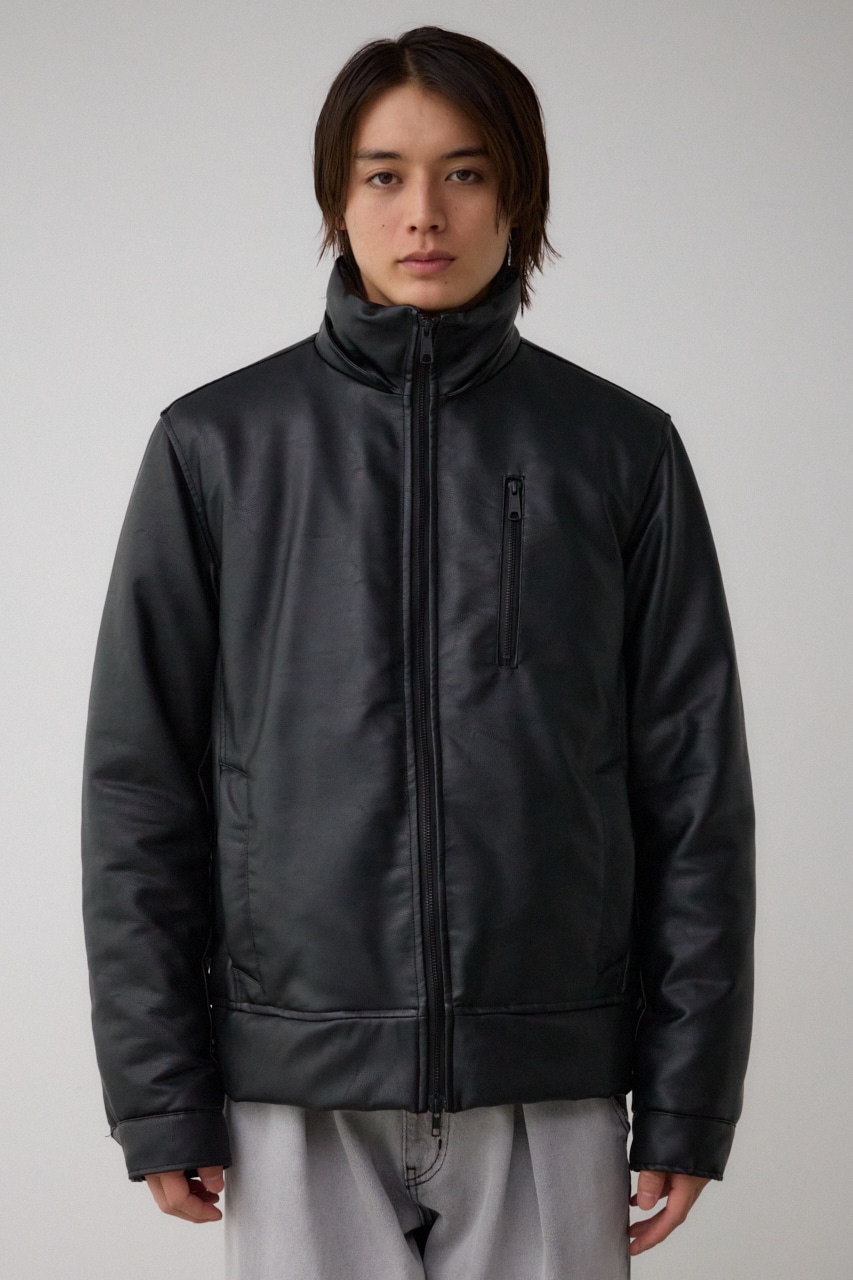 ネオライアン中綿合皮ブルゾン｜MEN｜251HAC30-413I｜AZUL BY MOUSSY