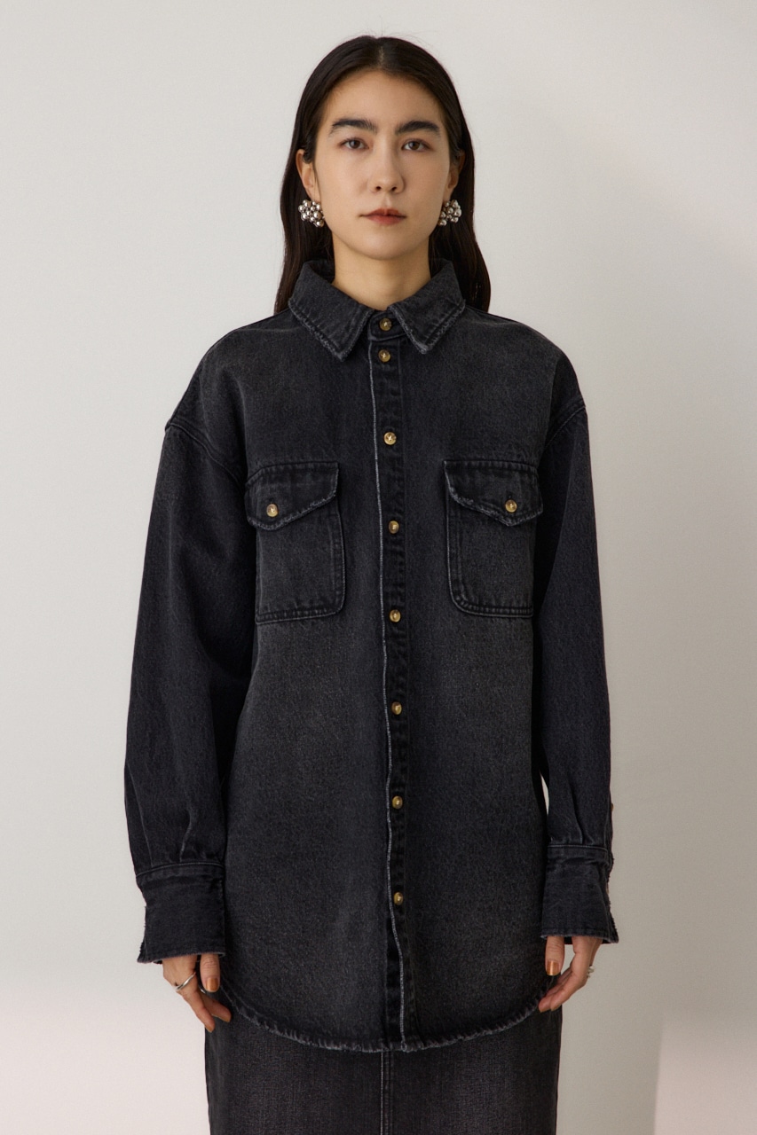 crie conforto】ボーイフレンドデニムシャツ｜WOMEN｜254HST10-046C