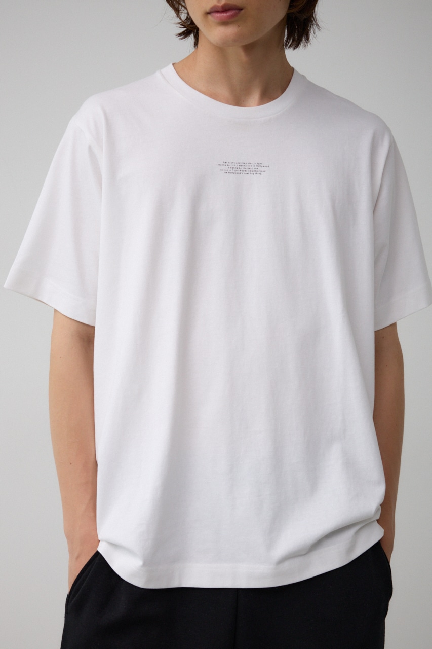 ミニロゴベーシックTシャツ｜MEN｜251HSB90-350E｜AZUL BY MOUSSY