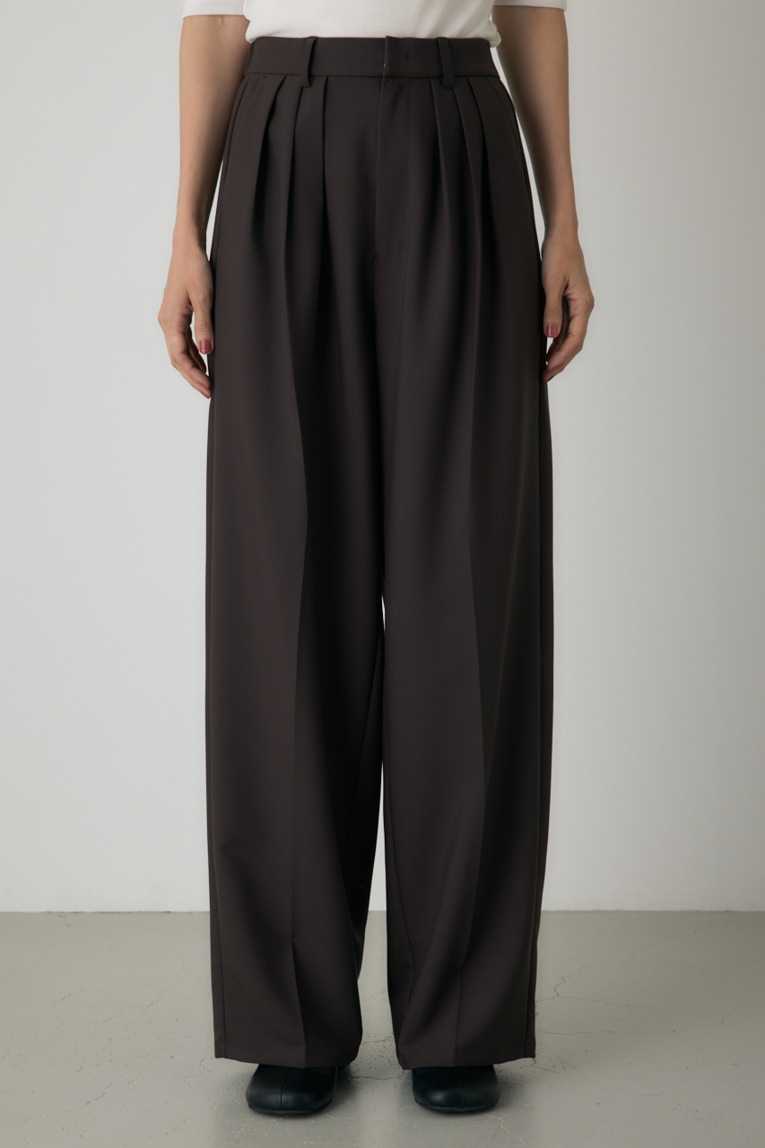 crie conforto】ポケットベルトセットワイドパンツ｜WOMEN｜254IAT31