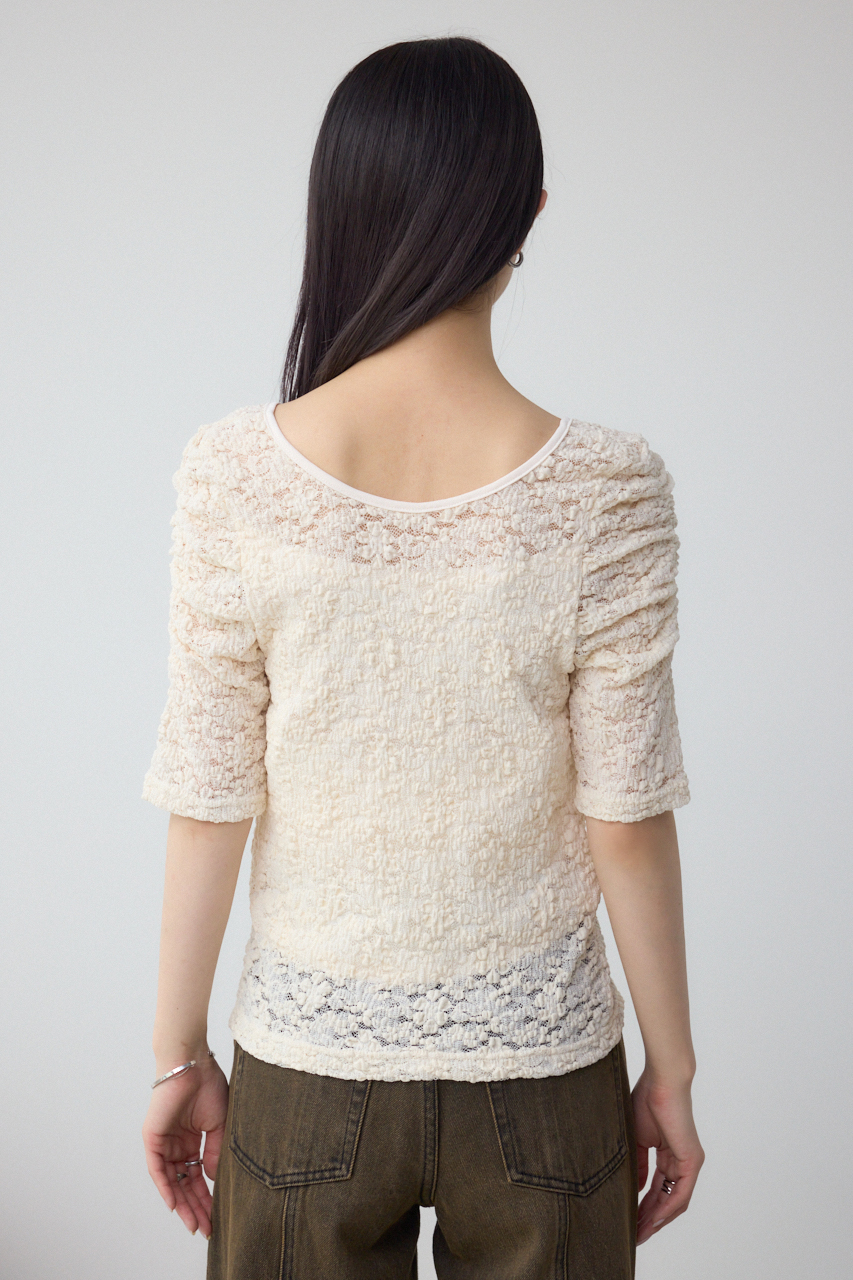 2WAYギャザーレーストップス｜WOMEN｜250ISC80-491D｜AZUL BY MOUSSY