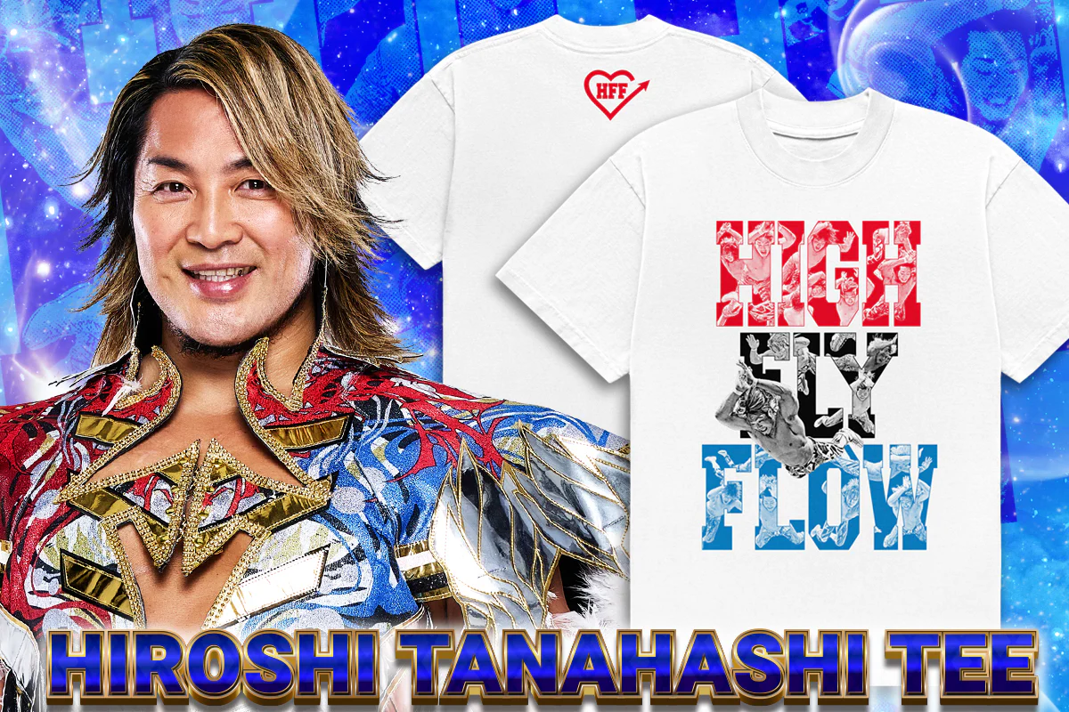 棚橋弘至「HIGH FLY FLOW」ピクチャーTシャツ – プロレス専門店バック