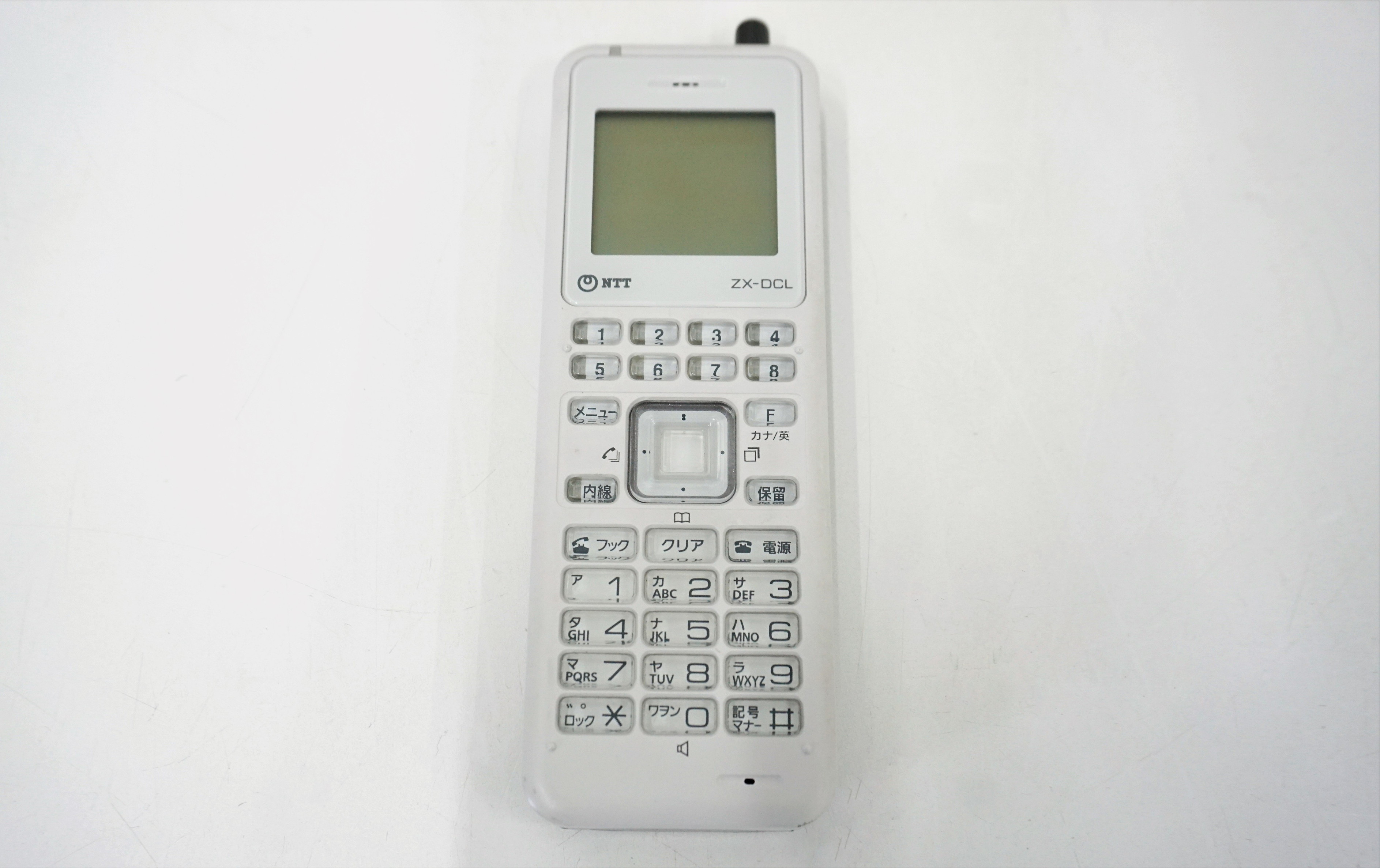 ZX-DCL-PS-(1)(W) αZX用 NTT製マルチゾーンデジタルコードレス 白色