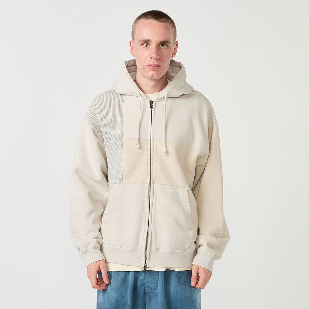 2026春夏】フィールド パッチワークド ジップアップ パーカー – BAMBOO