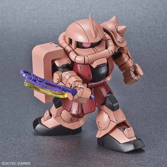 SDガンダム クロスシルエット シャア専用ザクII│株式会社BANDAI