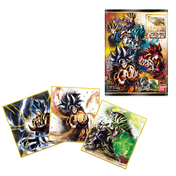 バンダイ 商品・サービスサイト | ドラゴンボール 色紙ART RAGING