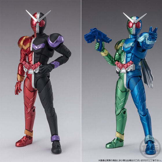 掌動-XX 仮面ライダーW ハーフチェンジセット」PB限定01＆02は11/16