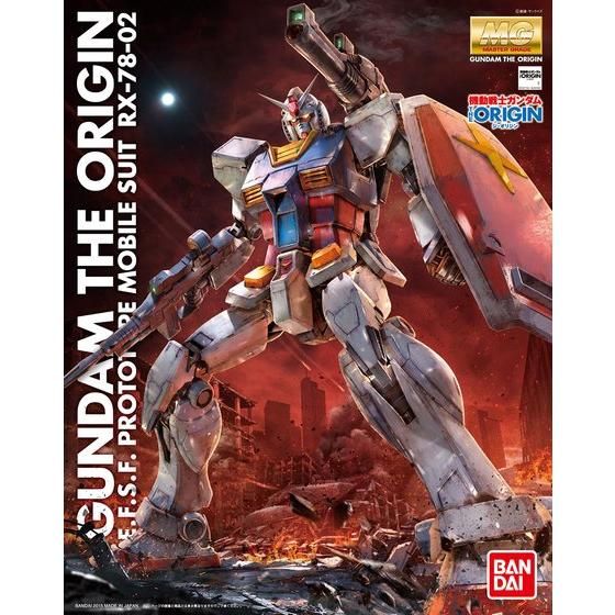 MG 1/100 RX-78-02 ガンダム(GUNDAM THE ORIGIN版)│株式会社BANDAI