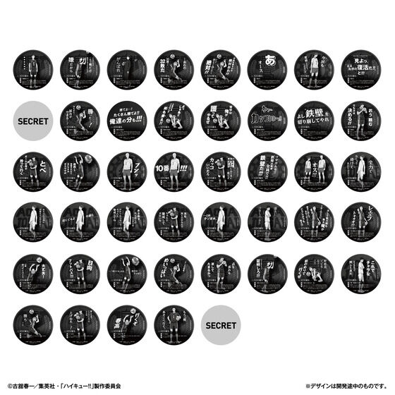 コースターコレクション ハイキュー!! ファーストシーズン Vol.2